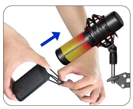 installation aokeo-b8-pop-filter