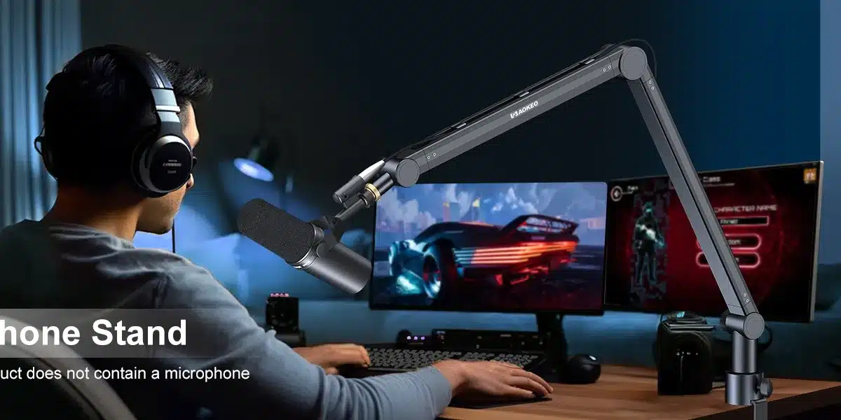 Why a Microphone Arm Is Essential for Professional Recording
