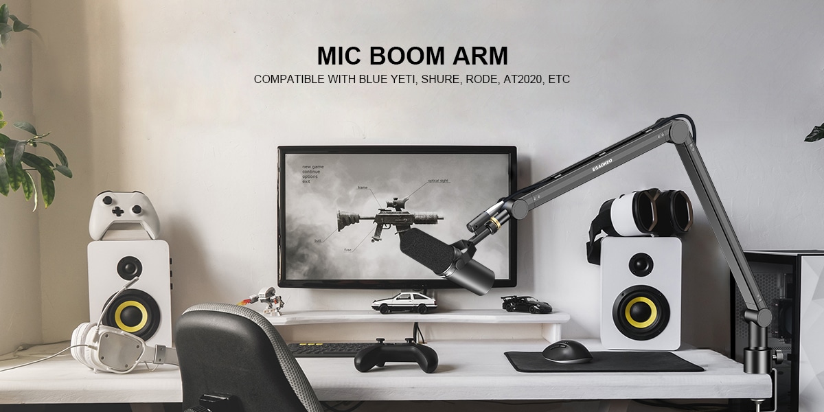5 Biggest Benefits of Using a Boom Arm