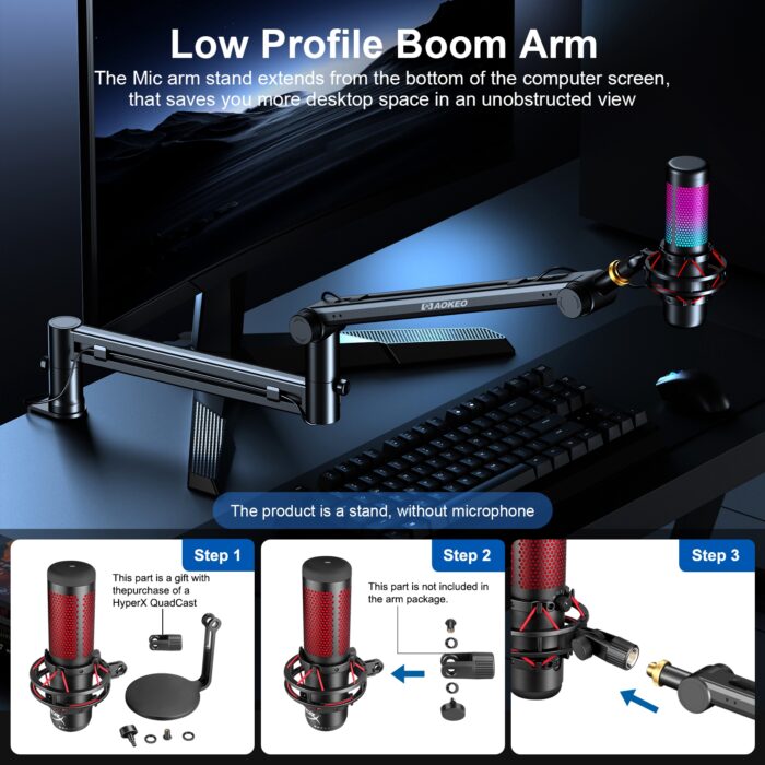 AK58 Low Profile Mic Arm