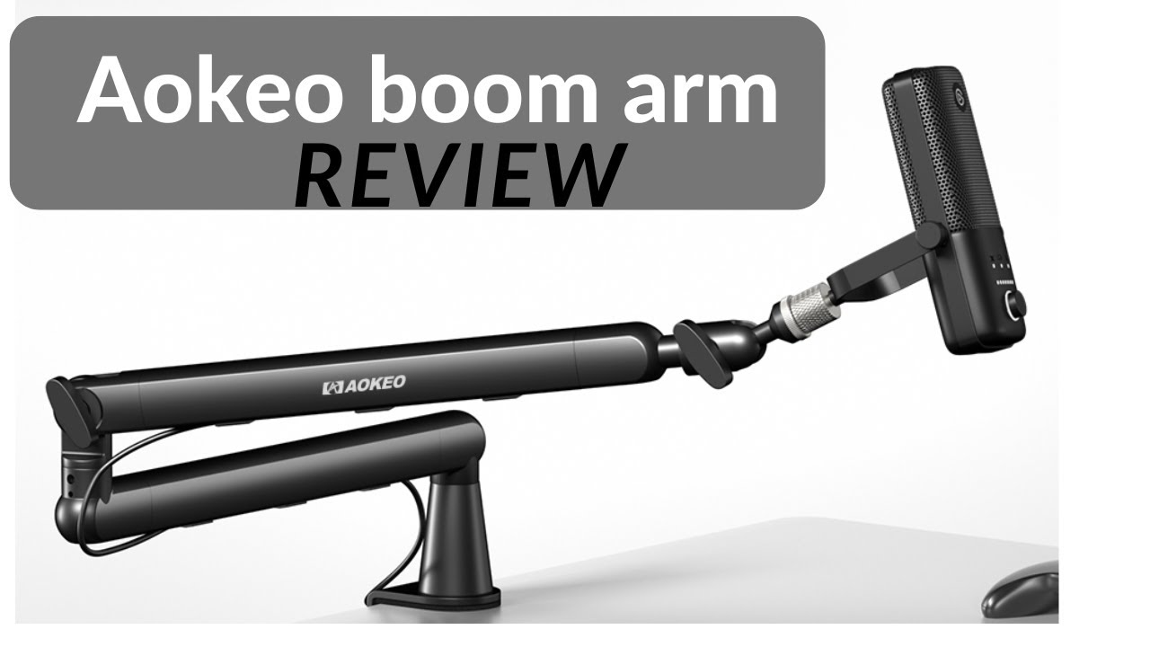 Aokeo AK-55 Mic boom arm Desk Low Profile Adjustable Review